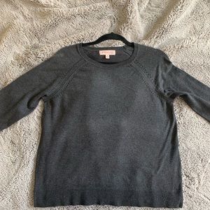 Gray philosophy sweater